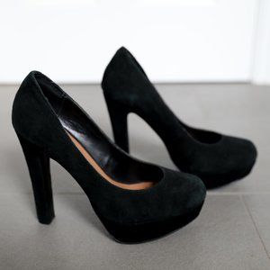 Steve Madden Beasst, Suede Platform Pumps, Heels